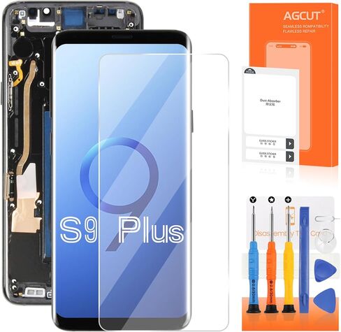 AMOLED لـ Samsung Galaxy S9 Plus استبدال الشاشة لـ Samsung S9 Plus LCD Display G965F G965U LCD Digitizer Touch Screen Partn in Saudi Arabia