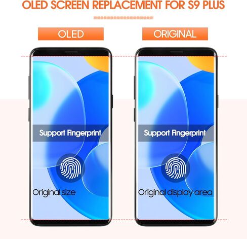 AMOLED لـ Samsung Galaxy S9 Plus استبدال الشاشة لـ Samsung S9 Plus LCD Display G965F G965U LCD Digitizer Touch Screen Partn in Saudi Arabia
