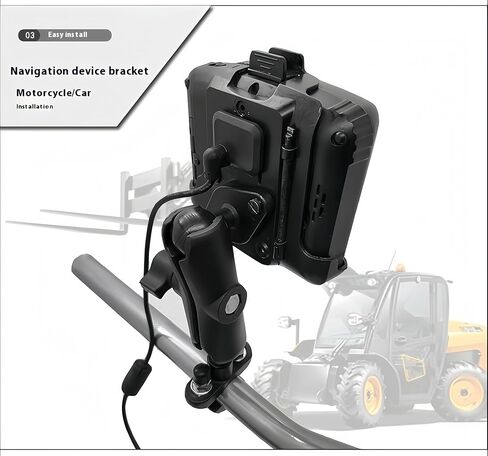 ذراع المقبس المزدوج متعدد الأغراض-مشبك شاق 360 درجة قابل للتعديل ، لتكوين 1 بوصة ، تصاعد عالمي (صغير) in Kuwait