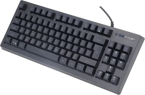 Zunate Mechanical Keyboard, Wired Gaming Keyboard 87 Keys RGB Rainbow Backlit Compact Two Color Injection Keycaps Gaming Keyboard for PC Computer in Saudi Arabia