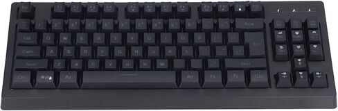 Zunate Mechanical Keyboard, Wired Gaming Keyboard 87 Keys RGB Rainbow Backlit Compact Two Color Injection Keycaps Gaming Keyboard for PC Computer in Saudi Arabia
