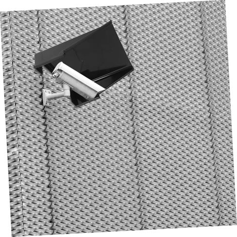 غطاء المطر البلاستيكي المقاوم للطقس للكاميرات الأمنية في الهواء الطلق واقي Sunshade Shield Cover Diertproof Carer in Kuwait