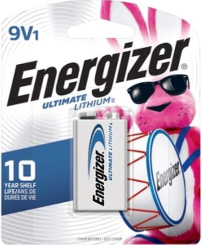 Energizer L522BP Ultimate Lithium Battery, 9-Volt - Quantity 6 in Saudi Arabia