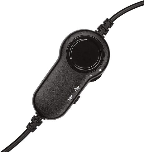 Logitech 981-000587 3.5 mm Analog Stereo Headset H151 with Boom Microphone - Black (Renewed) in Saudi Arabia