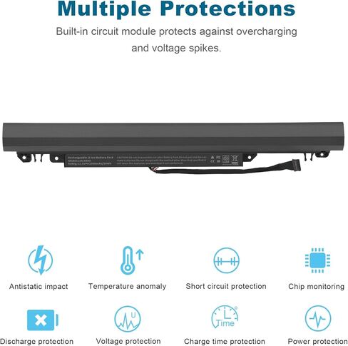 بطارية Futurebatt متوافقة مع Dell XPS 17 L701X/ L702X XPS 15 L501X/ L502X XPS 14 L401X J70W7 JWPHF R795X WHXY3 in Kuwait