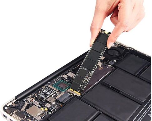 Transcend 480GB JetDrive 500 Sataiii 6GB/S Solid State Drive Trudge Kit لـ MacBook Air ، أواخر عام 2010 - منتصف 2011 (TS480GJDM500) in Saudi Arabia