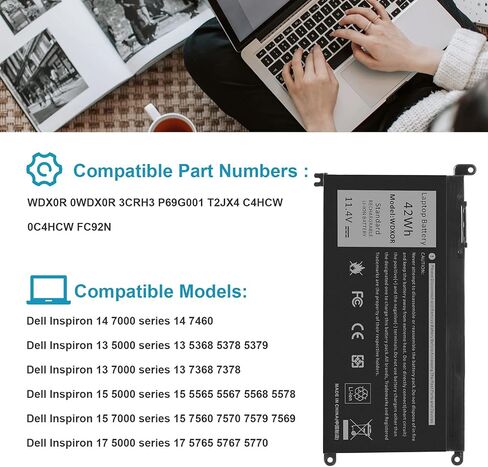 Futurebatt AP16M5J Laptop Battery for Acer Aspire A114-31 A314-31 A315-21 A315-51 A515-51 ES1-523-24CW ES1-523-20DG 2ICP4/80/104 in Kuwait