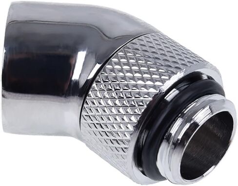Alphacool Eiszapfen G1/4 "من الذكور إلى الإناث ، 45 درجة دوارة ، أسود عميق ، 4 عبوات in Saudi Arabia