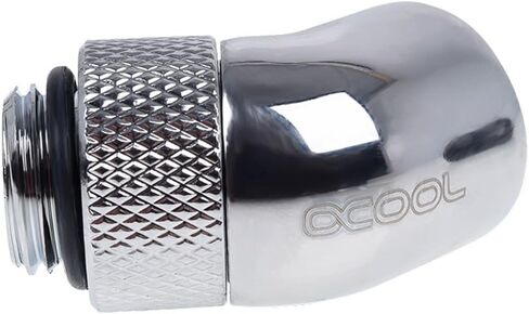 Alphacool Eiszapfen G1/4 "من الذكور إلى الإناث ، 45 درجة دوارة ، أسود عميق ، 4 عبوات in Saudi Arabia