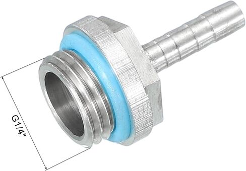 UXCELL 4PCS G1/4 FITTING ، G1/4 THEAR مع 13 مم OD MUSSUST in Saudi Arabia