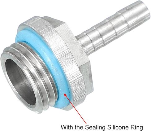 UXCELL 4PCS G1/4 FITTING ، G1/4 THEAR مع 13 مم OD MUSSUST in Saudi Arabia