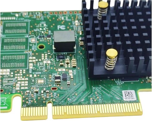 HBA 9500-8I 12GB/S بطاقات واجهة/محول SAS SATA NVME 05-50077-03 محول الناقل المضيف Controller in Kuwait