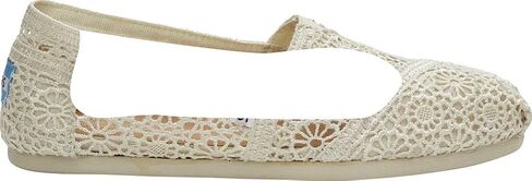 حذاء حريمي من TOMS Crochet Classics, أسود in Kuwait