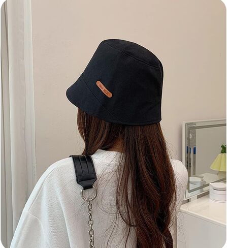 Dnlkwgo Womens Womens Bucket Hat UV حماية شمس القبعات الصيفية قبعة قبعة الصياد للنساء الفتيات in Kuwait