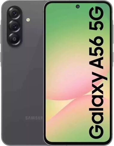 Samsung Galaxy A56 5G AI (لـ Tmobile Mint Tello & Global) (256GB + 8GB) إصدار LATINA NFC غير مقفل SM-A566E/DS 6.6 "120Hz 50MP Triple (Graphite رائع) in Saudi Arabia