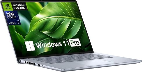 Dell Inspiron Plus 16 AI Captop ، عرض 16.0 "2.5 كيلو با 120 هرتز ، Intel 16-Core Ultra 7-155h (حتى 4.8 جيجا هرتز) ، Geforce RTX 4060 ، 64 جيجابايت DDR5 ، 4 TB SSD ، Backlit Copilot Key ، Windows 11 Pro ، in Kuwait