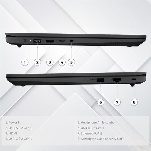 Lenovo 15.6" Business Laptop | 16GB RAM | 1TB Storage (512GB SSD & 512GB External Storage) | AMD Ryzen 5 7520U(Beats i7-1165G7) | USB-C | HDMI | Ethernet Port | Win 11 Pro | w/WOWPC Bundle in Saudi Arabia
