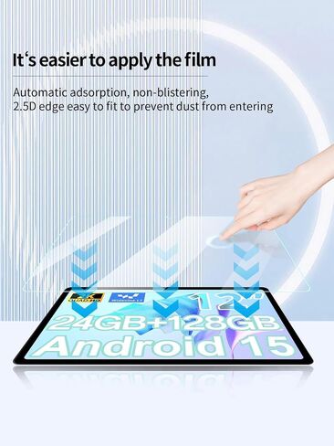 Screen Protector for Generic A116C Tablet 12 inch Android Tablets, Anti-Scratch 9H Hardness Touch Sensitive 2.5D Rounded Edges Bubble Free Easy to Install,2 Pack. in Saudi Arabia