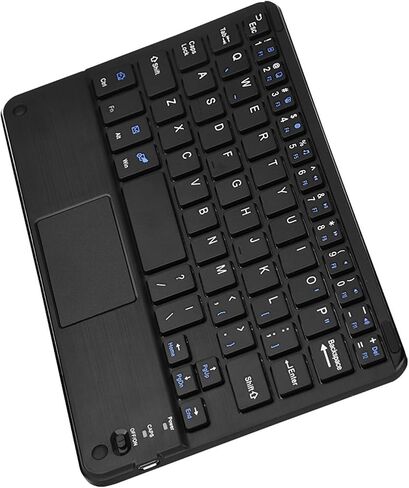 Yctze Ultraslim Wireless Mini Keyboard مع لوحة اللمس ، متوافقة مع الكمبيوتر الشخصي والكمبيوتر اللوحي in Saudi Arabia