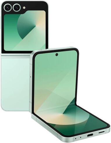 Samsung Galaxy Z Flip 6 AI Cell Phone, 512GB Unlocked Android Smartphone - (Renewed) (Mint, 512GB) in Saudi Arabia