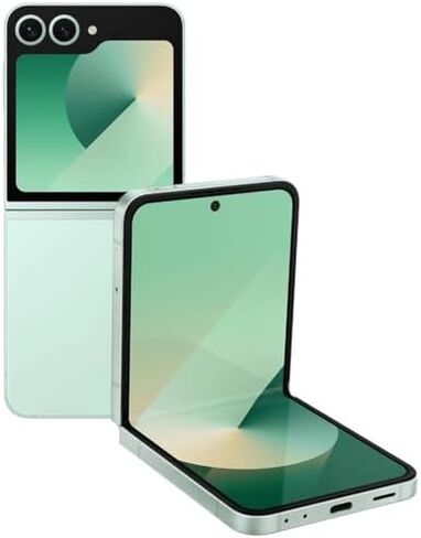 Samsung Galaxy Z Flip 6 AI Cell Phone, 512GB Unlocked Android Smartphone - (Renewed) (Mint, 512GB) in Saudi Arabia