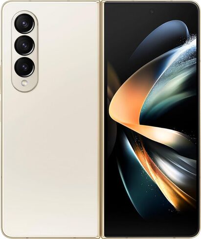 SAMSUNG Galaxy Z Fold 4 Factory Unlocked SM-F936U1 256GB Beige (Renewed) in Saudi Arabia