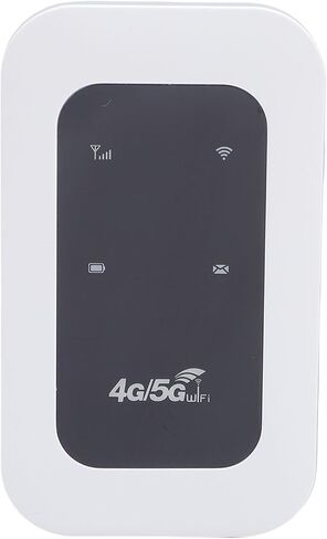 4G 5G Mobile WiFi Hotspot للسفر ، تم فتح جهاز توجيه WiFi المحمول ، حيث تصل إلى 300 ميجابت في الثانية في الثانية مع فتحة بطاقة SIM ، ودعم 10 أجهزة ، والتوصيل والتشغيل in Kuwait