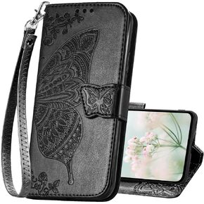 for Moto G Power 5G 2025 Case Wallet,Butterfly PU Flip Phone Cover in Saudi Arabia