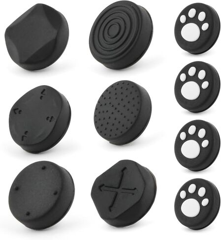 6PCS Thumbsticks for PS Vita PSV 2000 2001 Thumb Stick Grip Analog Silicone Joystick Caps Cover Accessories Replacement Protective case in Saudi Arabia