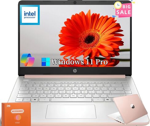 HP 2025 LAPTOP ، Intel 4-Core N150 (BEATS N4120) ، 14 "LED 250 Nits ، 16 GB RAM ، 384 GB Storage (128GB UFS+256 GB Micro SD) ، WebCam ، WIFI ، HDMI ، Windows 11 Pro & Microsoft Copilot ، Silver ، W/Accessors in Saudi Arabia