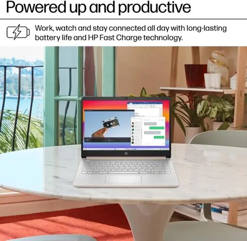 HP 2025 LAPTOP ، Intel 4-Core N150 (BEATS N4120) ، 14 "LED 250 Nits ، 16 GB RAM ، 384 GB Storage (128GB UFS+256 GB Micro SD) ، WebCam ، WIFI ، HDMI ، Windows 11 Pro & Microsoft Copilot ، Silver ، W/Accessors in Saudi Arabia
