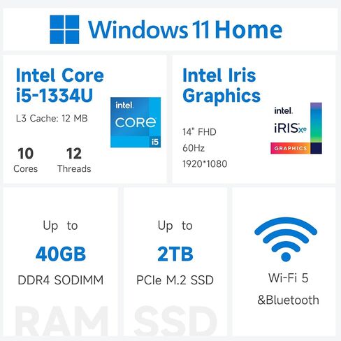 ASUS VIVOBOOK 14X X1404VA-I512256 LAPTOP ، 14 "FHD 1920 * 1080 ، Intel Core I5-1334U ، 16GB DDR4 RAM ، 512GB SSD ، Wi-Fi 5 ، W11 Home ، HDMI ، Bundle مع PCO Cooler Cooler in Saudi Arabia