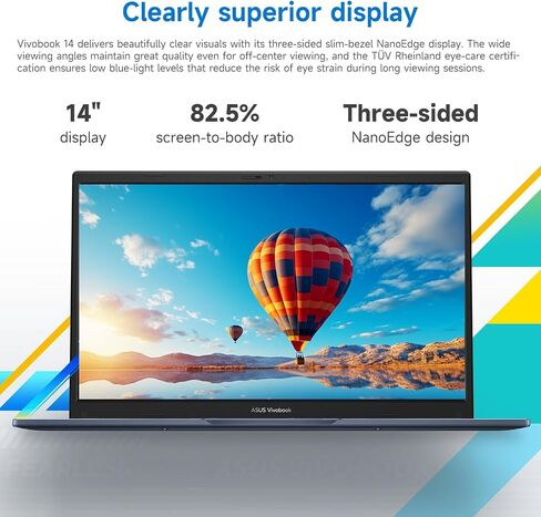 ASUS VIVOBOOK 14X X1404VA-I512256 LAPTOP ، 14 "FHD 1920 * 1080 ، Intel Core I5-1334U ، 16GB DDR4 RAM ، 512GB SSD ، Wi-Fi 5 ، W11 Home ، HDMI ، Bundle مع PCO Cooler Cooler in Saudi Arabia