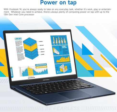 ASUS VIVOBOOK 14X X1404VA-I512256 LAPTOP ، 14 "FHD 1920 * 1080 ، Intel Core I5-1334U ، 16GB DDR4 RAM ، 512GB SSD ، Wi-Fi 5 ، W11 Home ، HDMI ، Bundle مع PCO Cooler Cooler in Saudi Arabia