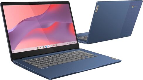 Lenovo Ideapad Slim 3 Chromebook 2025 ، Mediatek Kompanio 520 ، 14 ″ FHD Display (1920 × 1080) ، Chrome OS ، 4GB LPDDR4X ، تخزين 320 جيجا بايت (64 جيجا بايت EMMC+256 جيجابايت) in Kuwait