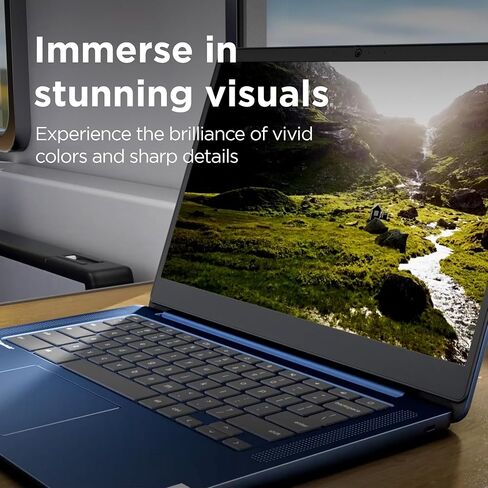 Lenovo Ideapad Slim 3 Chromebook 2025 ، Mediatek Kompanio 520 ، 14 ″ FHD Display (1920 × 1080) ، Chrome OS ، 4GB LPDDR4X ، تخزين 320 جيجا بايت (64 جيجا بايت EMMC+256 جيجابايت) in Kuwait
