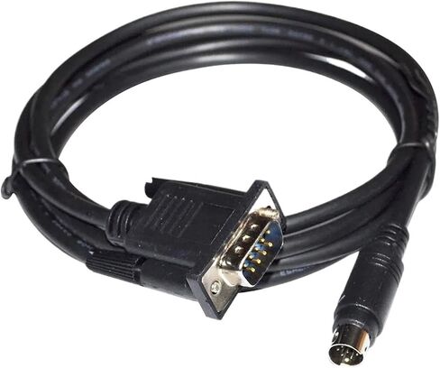 DB9 MAEL to MD8 Male Adapter RS422 Communication Cable for DOP Series Touchscreen to FX/FX1N/FX2N KABLE(5 metre,DOP-AS57 Series) in Saudi Arabia