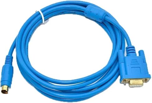 1pcs SC-11 for FX0N/1N/2N/0S/1S/3U Series FX Programming Cable RS232 Download Line(White 2m) in Saudi Arabia