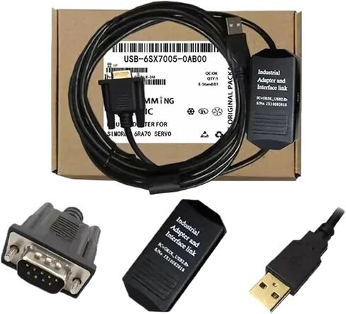 1PCS 6SX7005-0AB00 لمقوم 6RA70 خط تنزيل برمجة برمجة الكابلات (المنفذ التسلسلي) in Kuwait
