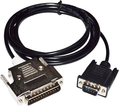 RS232 D-SUB 9 PIN DB9 ذكر إلى DB25 ADAPTER GT01-C30R4-25P كابل لـ GT11/GT15 إلى FX2/FX2C/A/QNA (5 متر) in Saudi Arabia