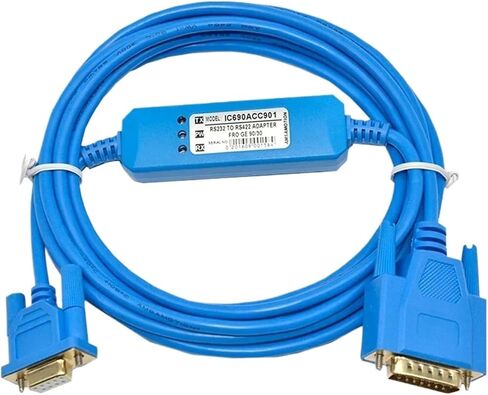 1PCS IC690USB901 لـ 90 Micro GE90-70 GE90-30 كبل برمجة السلسلة IC690ACC901 RS232/SNP تنزيل كبل التسلسلي (USB-ISOLATION) in Kuwait