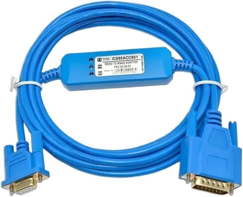 1PCS IC690USB901 لـ 90 Micro GE90-70 GE90-30 كبل برمجة السلسلة IC690ACC901 RS232/SNP تنزيل كبل التسلسلي (USB-ISOLATION) in Kuwait