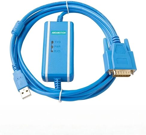 1PCS IC690USB901 لـ 90 Micro GE90-70 GE90-30 كبل برمجة السلسلة IC690ACC901 RS232/SNP تنزيل كبل التسلسلي (USB-ISOLATION) in Kuwait