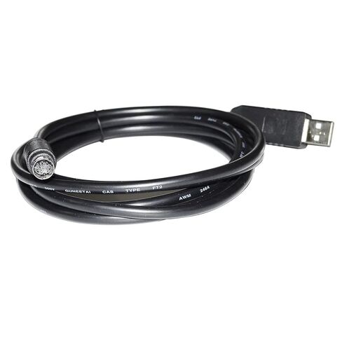 FT232R Chip USB إلى Mini DIN 8 PIN MD8 MALE RS232 CONSORTER SERIAL CABILE لـ LT10 LT11 LT20 LT30 Series Digital Gauge (3 Meter) in Saudi Arabia