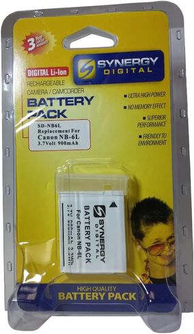 بطاريات الكاميرا الرقمية الرقمية التآزر ، متوافقة مع بطاريات الكاميرا الرقمية 2000 ACD-291 (LI-ION ، 3.7 فولت ، 900 مللي أمبير في الساعة) ، مجموعة من 2 in Saudi Arabia