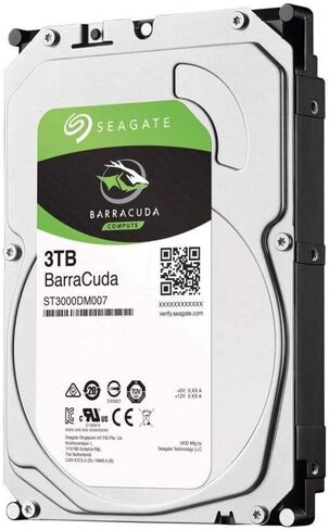 Seagate Barracuda St3000dm001 3 Tb 3.5 Internal Hard Drive - Sata - 7200 Rpm - 64 Mb Buffer - Bulk in Saudi Arabia