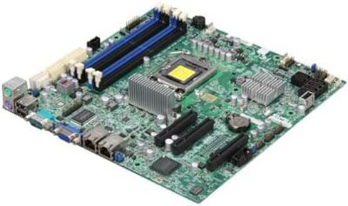 Supermicro X9SCL-O LGA 1155 Intel C202 Chipset Microatx Intel Xeon E3 Server اللوحة الأم (X9SCL-O) in Kuwait