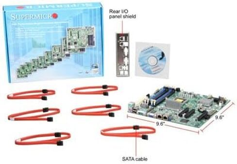 Supermicro X9SCL-O LGA 1155 Intel C202 Chipset Microatx Intel Xeon E3 Server اللوحة الأم (X9SCL-O) in Kuwait