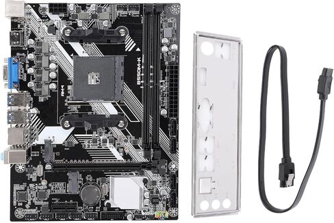 B550M K Gaming Motherboard AM4 CPU Socket DDR4 64GB NVME M.2 PCIE 3.0 USB 3.0 HD VGA مع TPM 2.0 Secure Boot for Ryzen 1000-5000 Series in Saudi Arabia