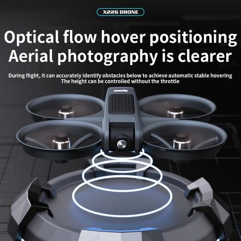 FPV Drone with VR Glasses,Optical Flow Alt Hold Drones with Camera for Adults 4k,Brushless Motor,Dual Camera Switch, Speed Adjust, 3D Flip - 13 Min Flight for Beginners Player-to-Pilot,2 Batteries in Saudi Arabia